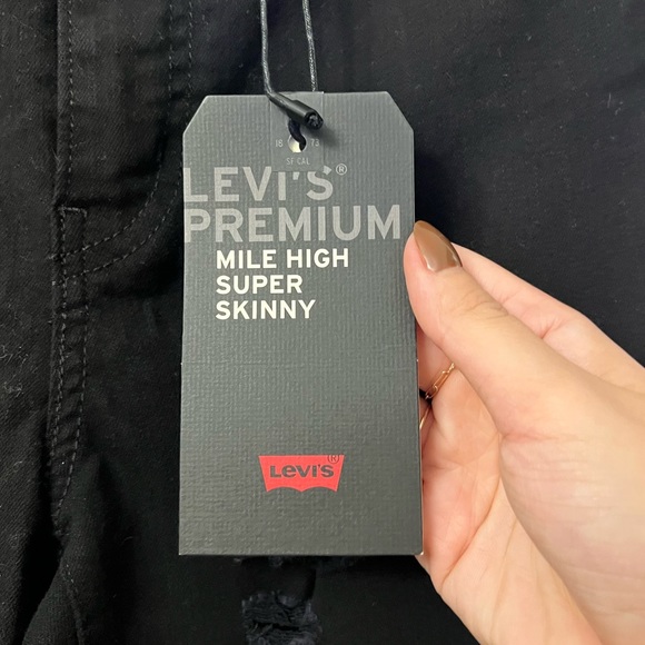 NWT Levi’s Mile High Super Skinny - Picture 5 of 7